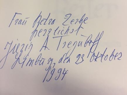 Der fahle Reiter.- signiert, Widmungsexemplar, Erstausgabe Roman. - Treguboff, Jurij A.