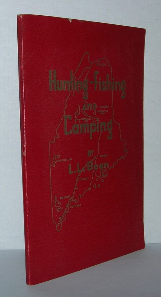 HUNTING-FISHING AND CAMPING by Bean, L. L.: Softcover (1955) Thirteenth  Edition.