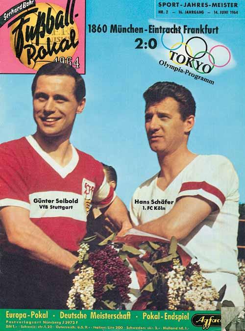 Fussball Pokal 1964 Mit Tokio Olympia Programm Von Bahr F64 Gerhard Agon Sportsworld Gmbh
