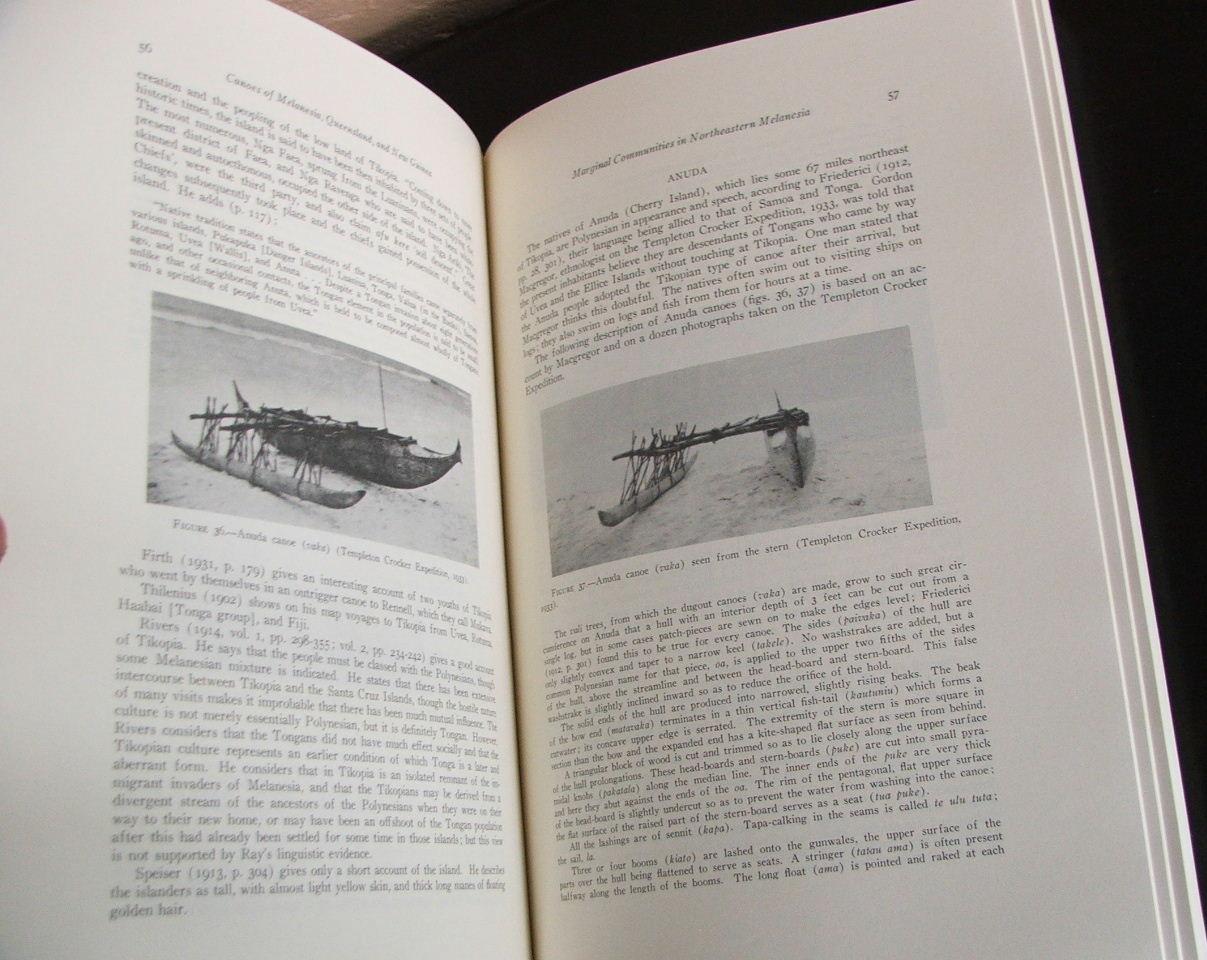 Canoes of Oceania (Special publications Bernice P. Museum ; 2729) 3 Vols in One par