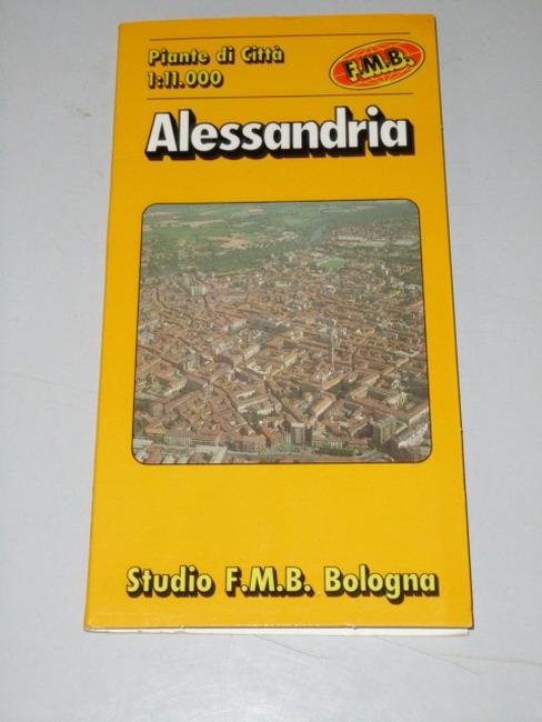 Alessandria, piante di citta 1:100 000 - Studio F.M.B