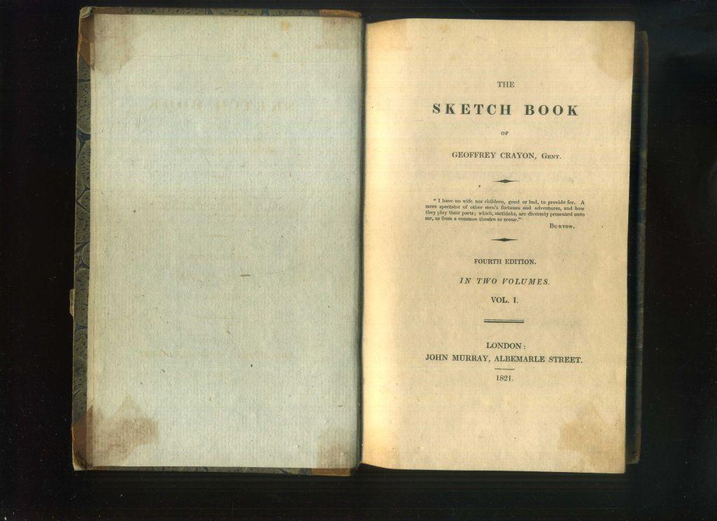 The Sketch Book of Geoffrey Crayon, Gent. Fourth Edition in two volumes