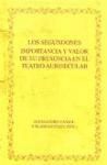 Los segundones. Importancia y valor de su presencia - Cassol, Alessandro; Oteiza, Blanca (eds.)