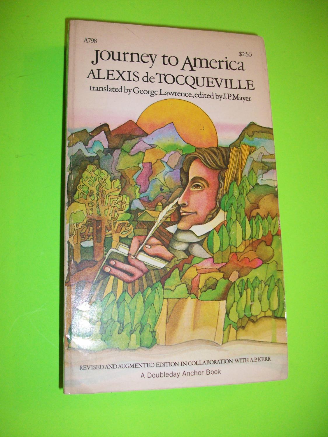 journey to america alexis de tocqueville