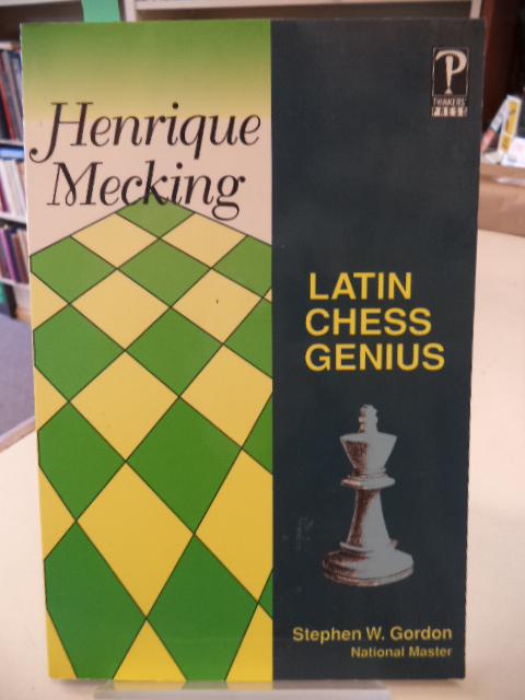 HENRIQUE MECKING LATIN Chess Genius Brasil Bresil Schach Echecs Neuf EUR  25,00 - PicClick FR