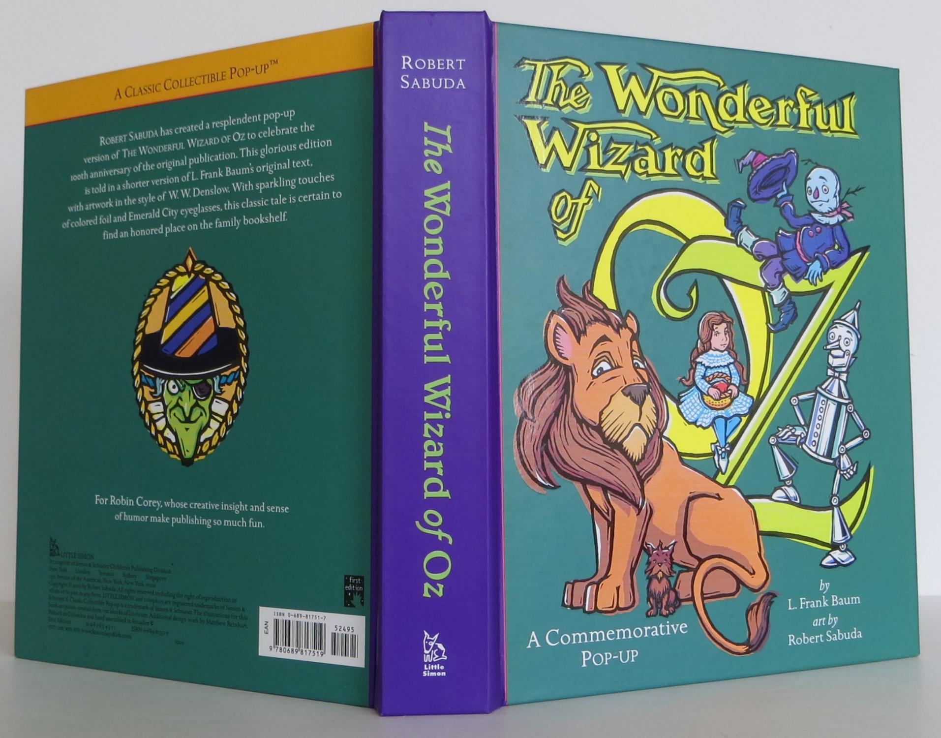 The Wonderful Wizard of Oz - Baum, L. Frank and Sabuda, Robert