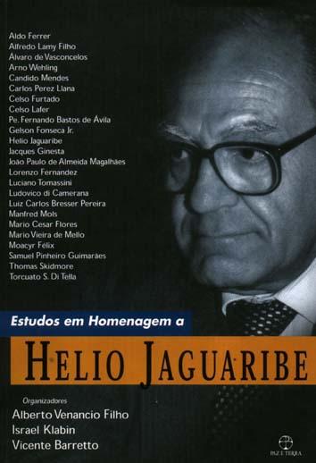 Estudos em homenagem a Helio Jaguaribe. - Venancio Filho, Alberto