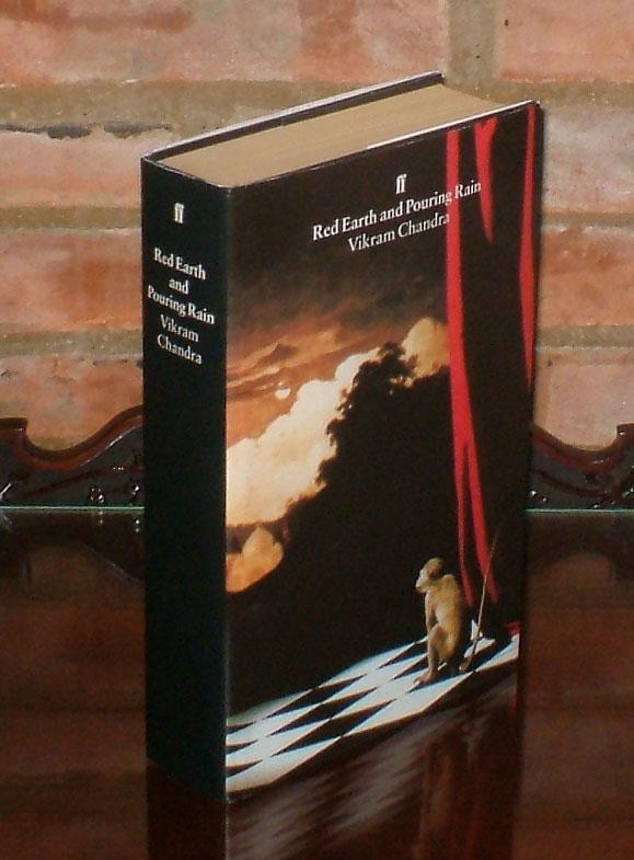 Red Earth and Pouring Rain - - 1st/1st by Chandra Vikram: Fine Hardcover (1995) First Edition/First Printing., and inscribed | Saffron Books