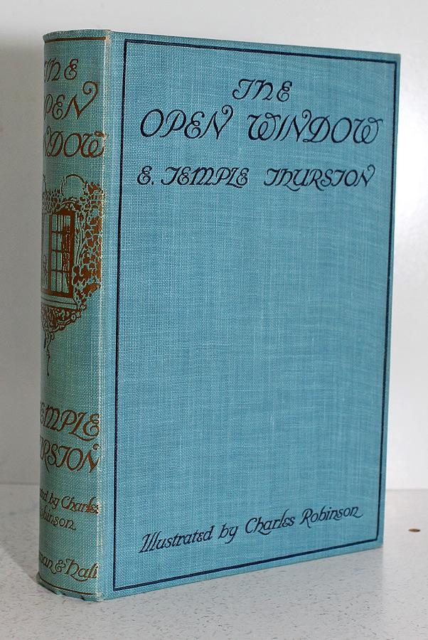The Open Window by E Temple Thurston: Very Good ++ Decorative Cloth ...