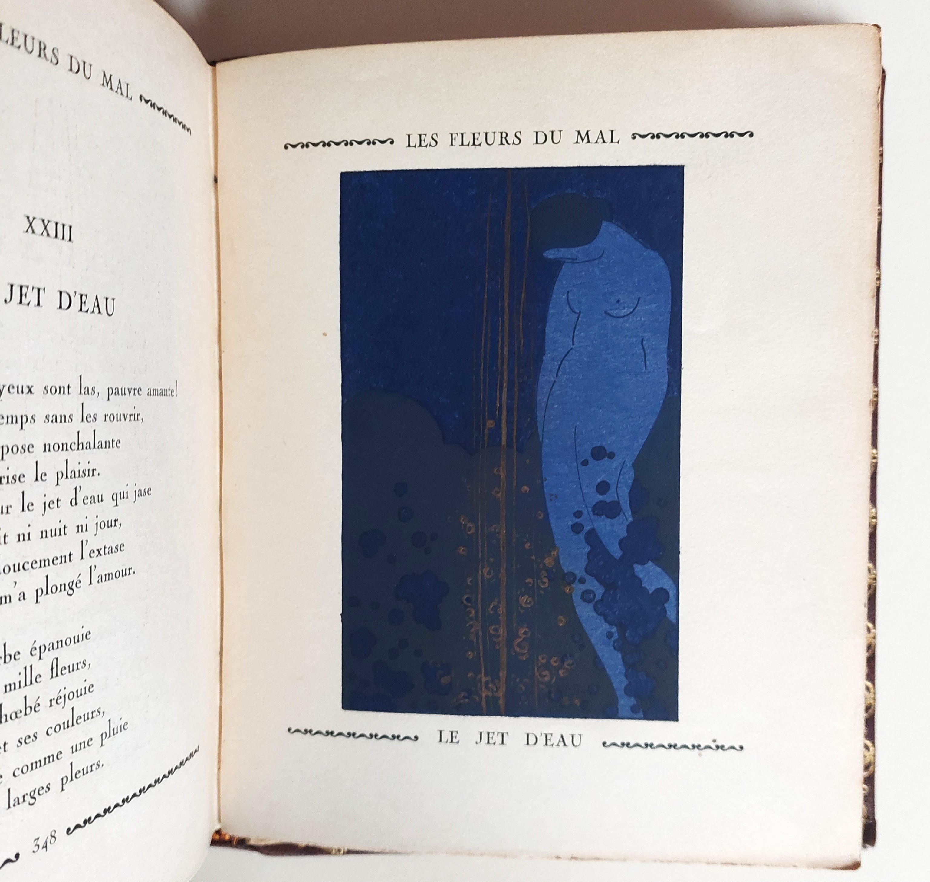 Les Fleurs du Mal de Baudelaire, Charles: Near Fine Hardcover (1920 ...