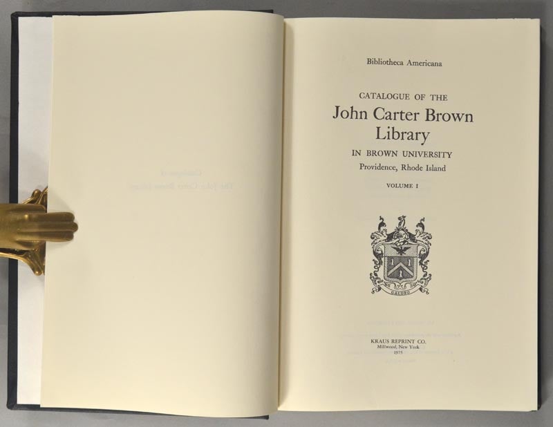 Jbu Library John Carter Brown Library At Brown University