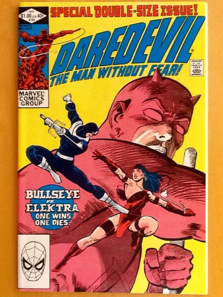 Daredevil # 181 USA, 1982 Frank Miller, Elektra dies 