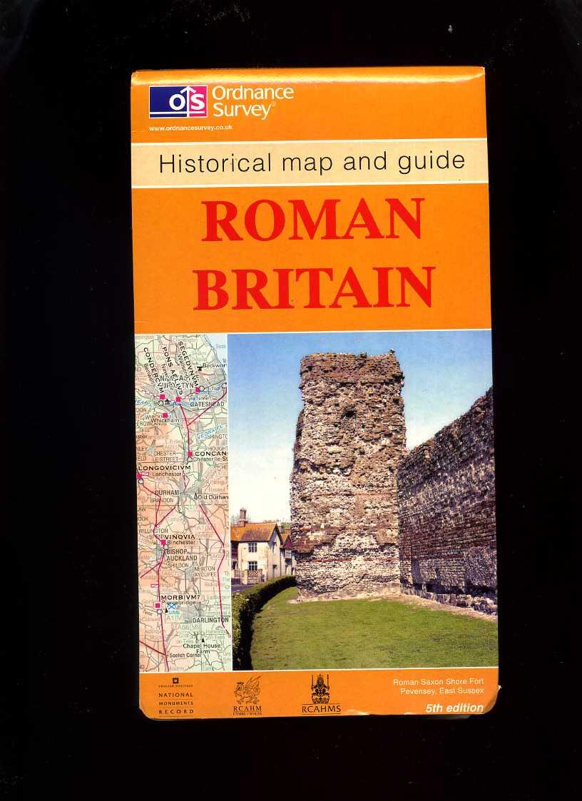 Historical Map and Guide: Roman Britain, South Sheet - Ordnance Survey