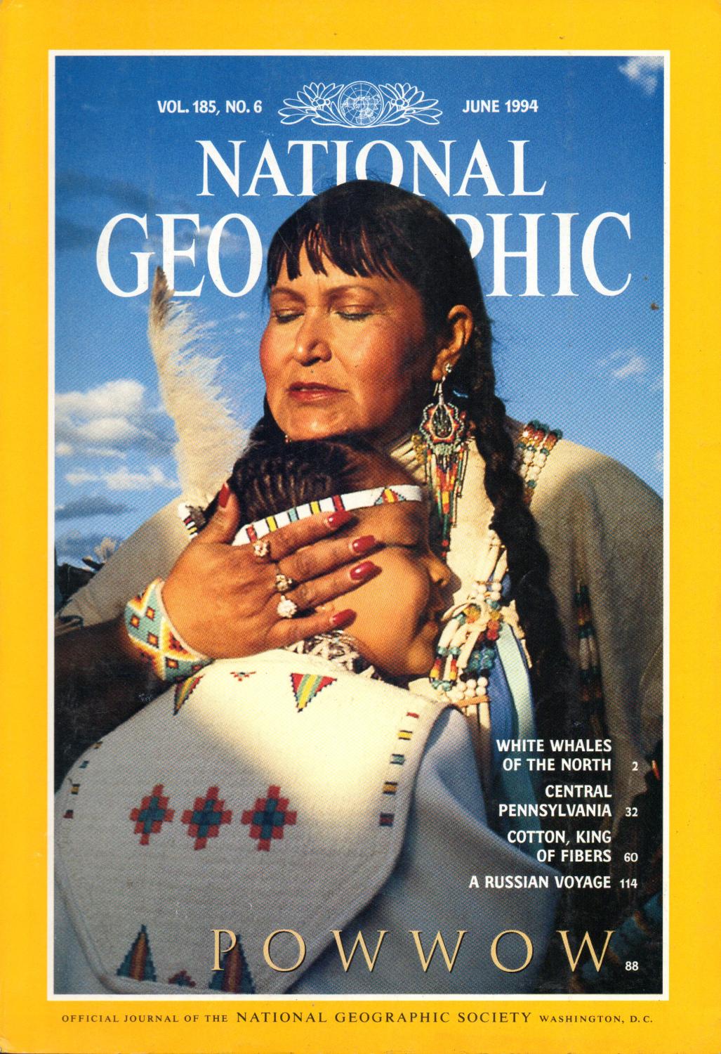National Geographic June 1994 Vol 185 No 6 Very Good