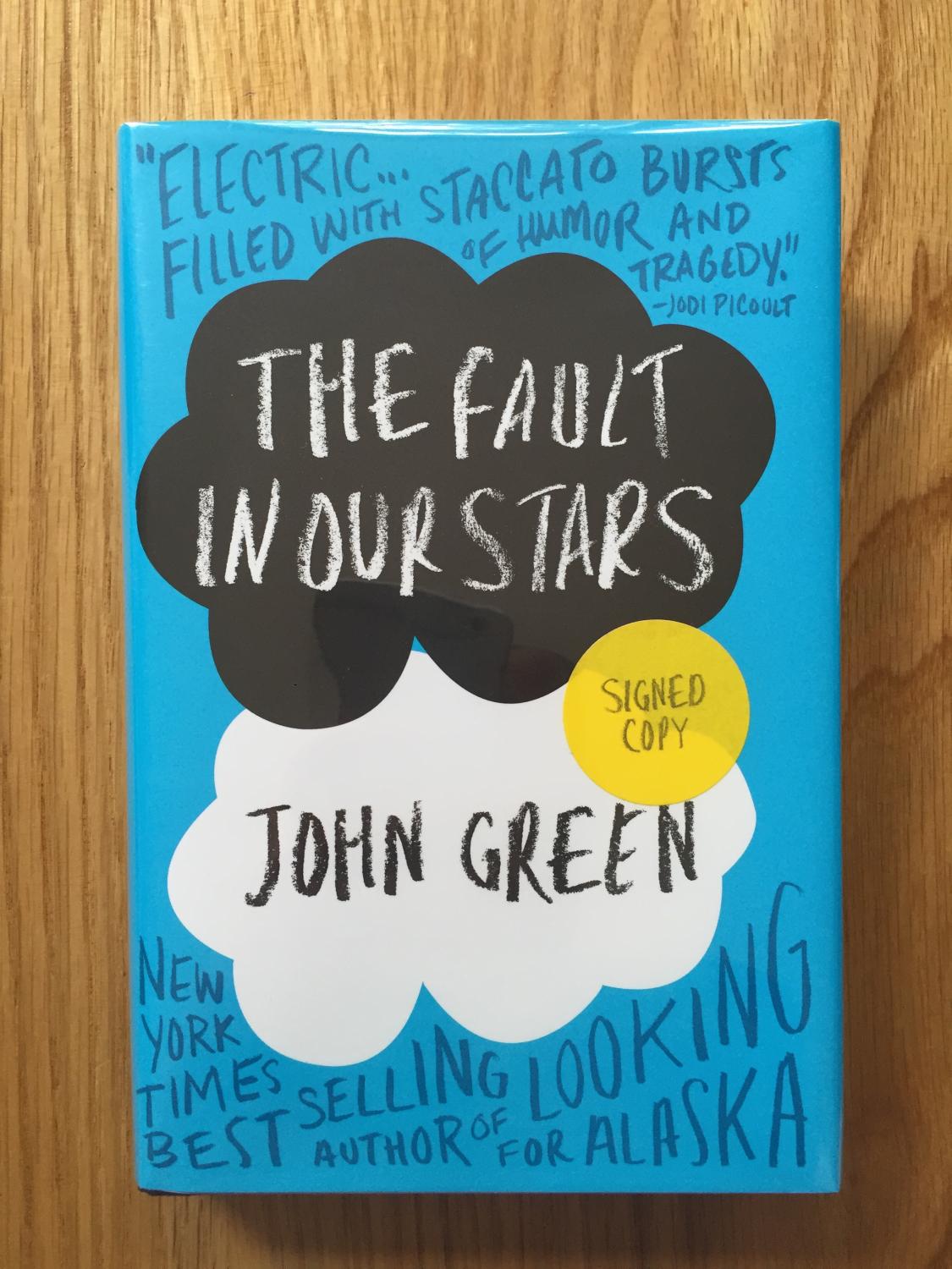 book presentation the fault in our stars