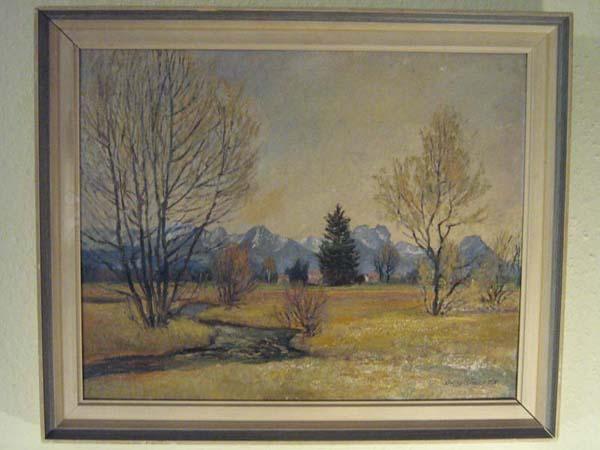 Georg Röder Original-Ölgemälde: