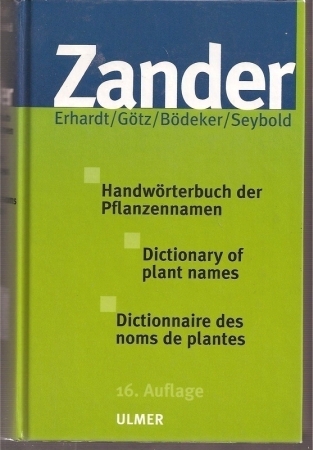 Zander - Erhardt,Walter und Erich Götz und Nils Bödeker u.a