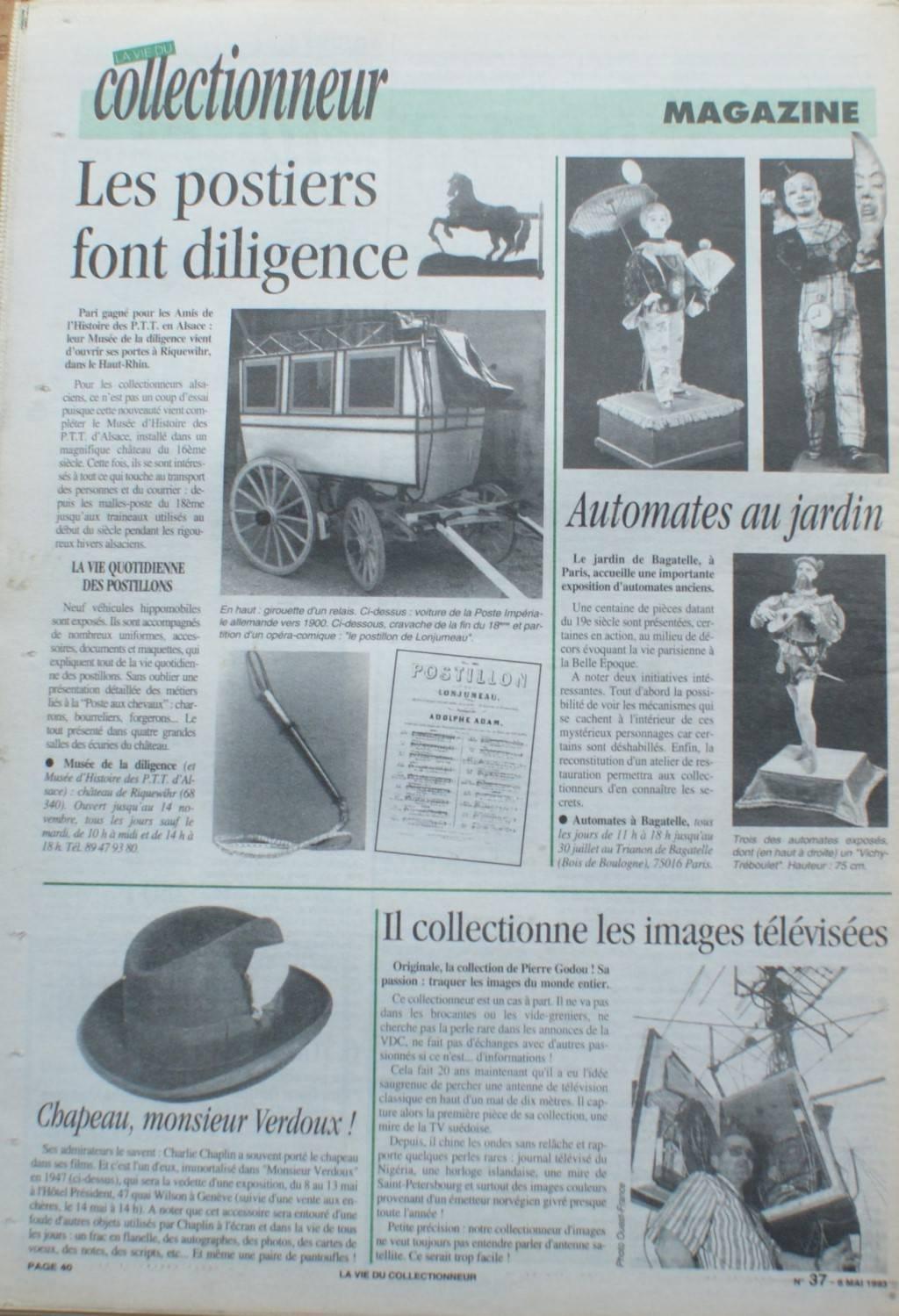 La vie du collectionneur - Numéro 37 du 6 Mai 1993 [Bon] [Couverture souple]