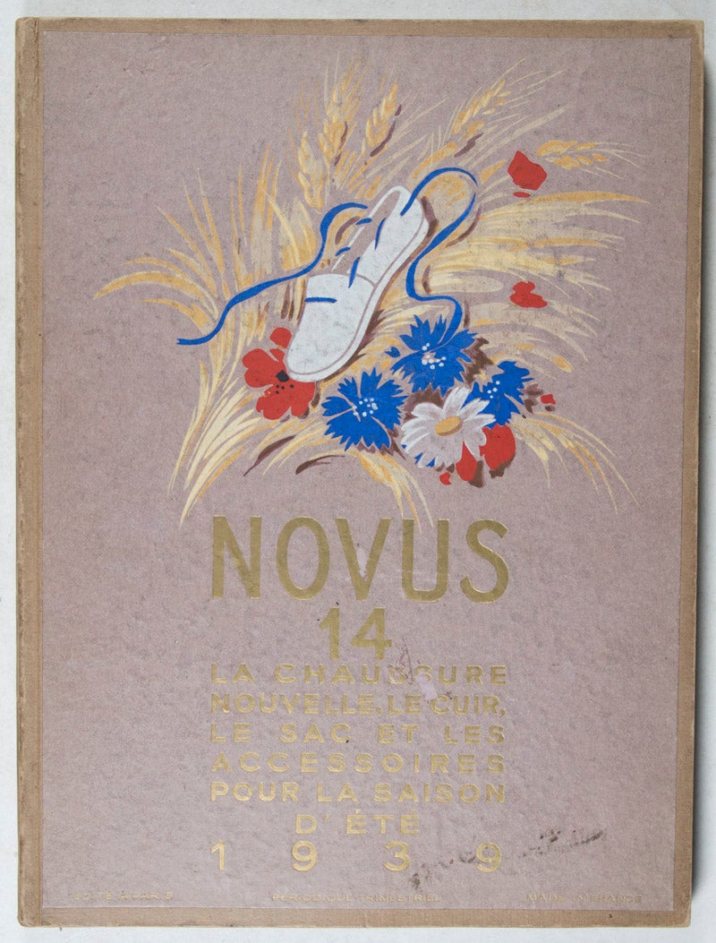 [First Edition] Novus 14: La Chaussure Nouvelle, le Cuir, le Sac et les Accessoires pour la Saison d'Été 1939 [WITH POCHOIR PLATES] Vitrotto, G. and