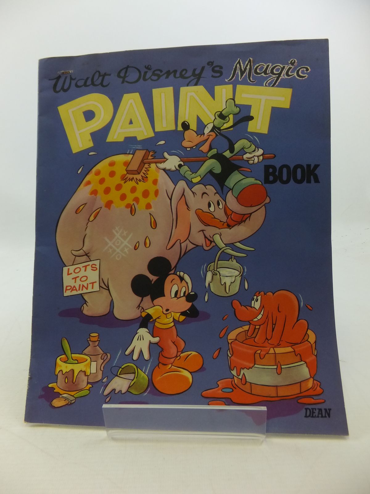 WALT DISNEY'S MAGIC PAINT BOOK by Disney, Walt: Fine Softcover