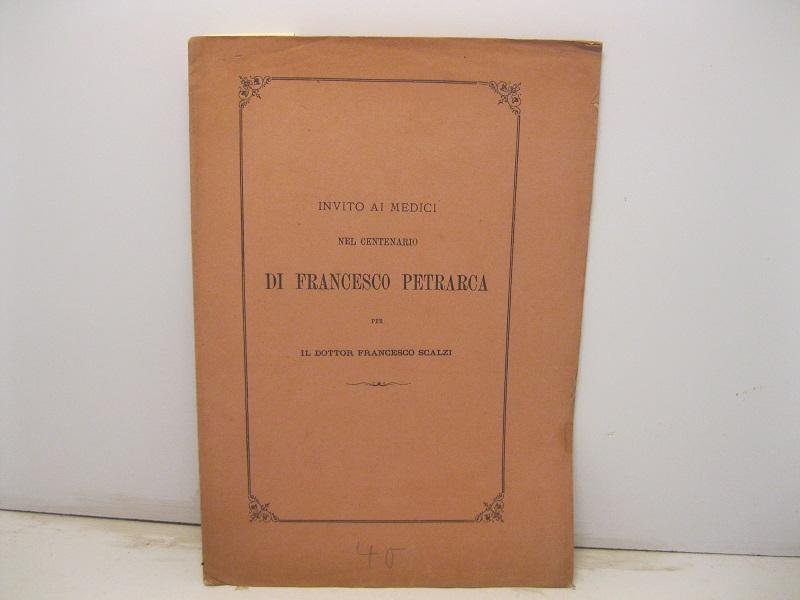 Abebooks Invito ai medici nel centenario di Francesco Petrarca