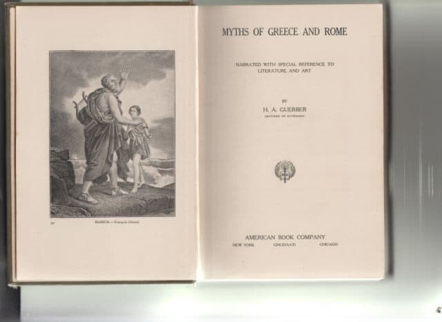 Myths of Greece and Rome. Narrated with Special Reference to Literature and Art. - Guerber, H. A.