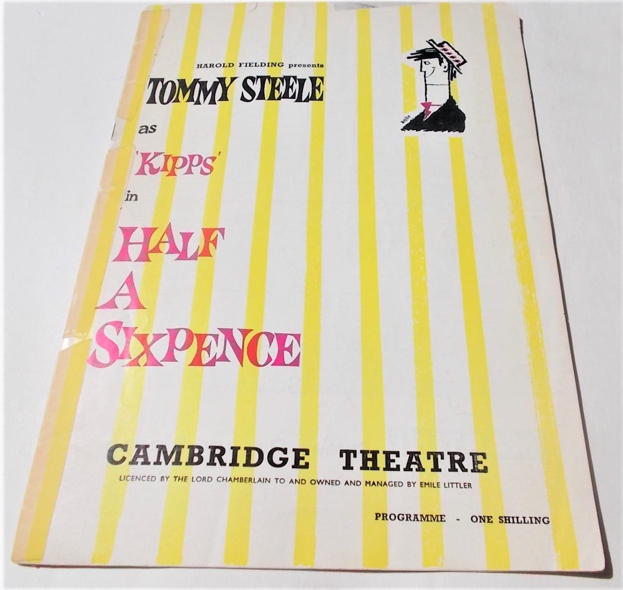 Harold Fielding Presents Tommy Steele as 'Kipps' in "Half a Sixpence