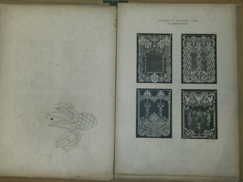 Dentelles et broderies d'art, stores & brise-bise. 4e série. PREVOT Gabriel / DEVRESSE Gaston [ ] [Couverture rigide]
