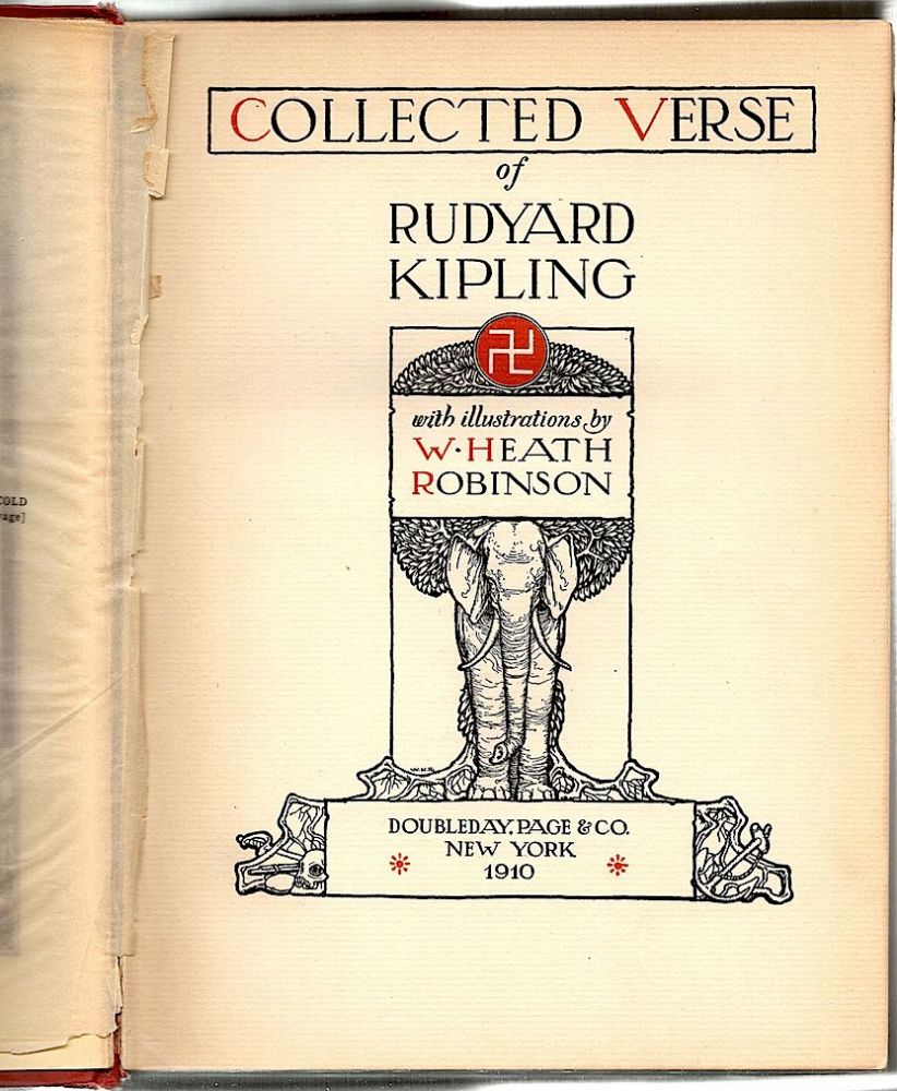 Collected Verse of Rudyard Kipling by Robinson, W. Heath / Kipling