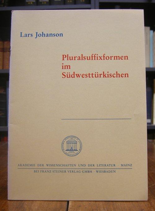 Pluralsuffixformen im Südwesttürkischen. - Johanson, Lars