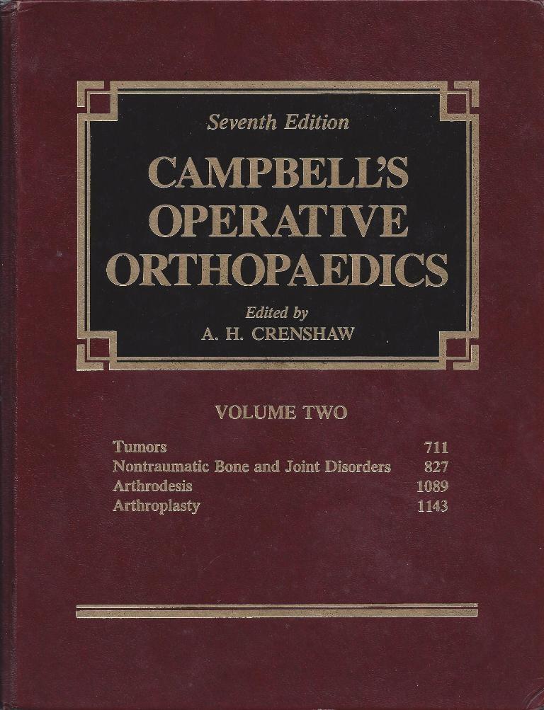 新品純正品 Campbell's Orthopaedics Operative 洋書