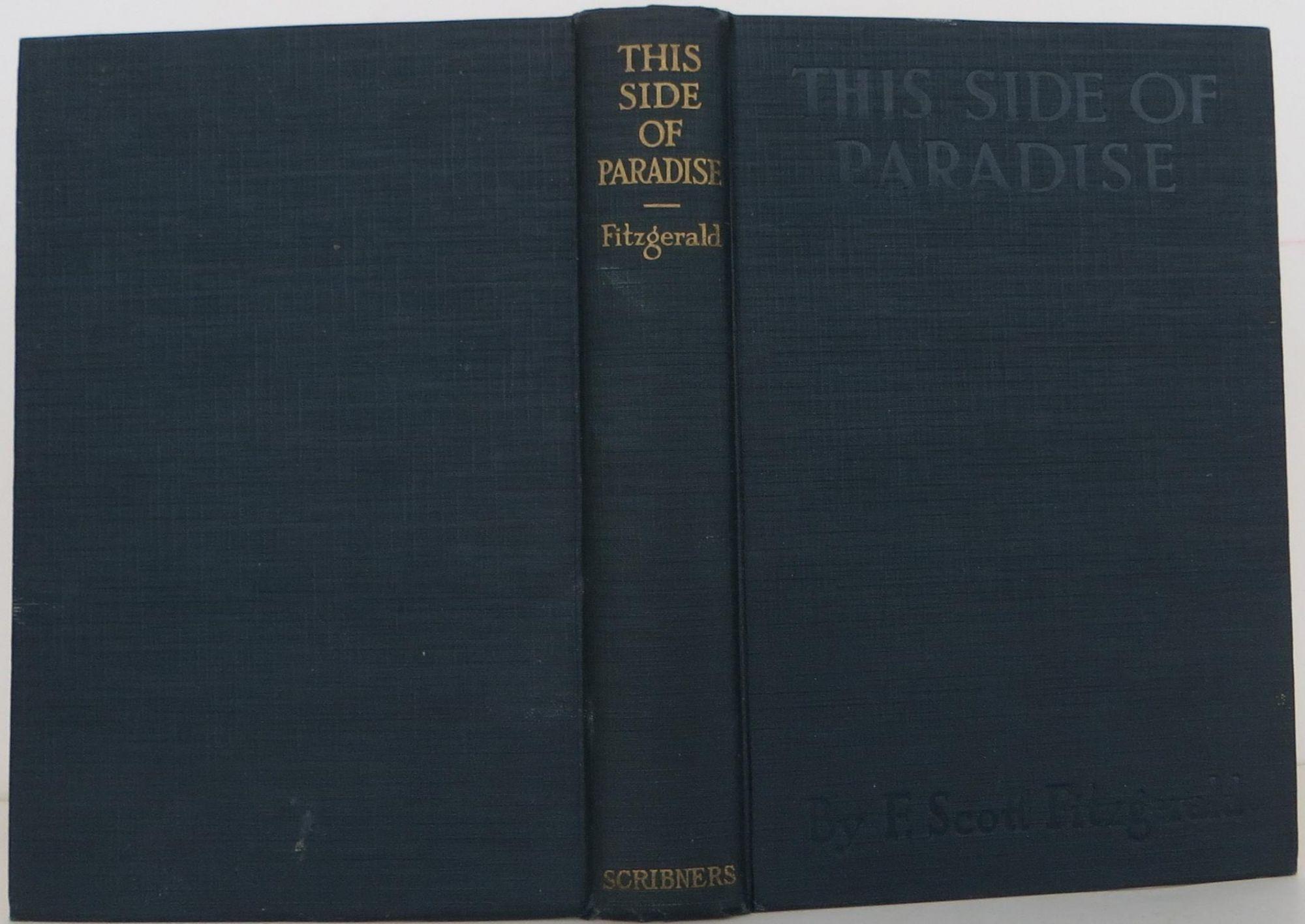 This Side of Paradise von Fitzgerald, F. Scott: Very Good Hardcover
