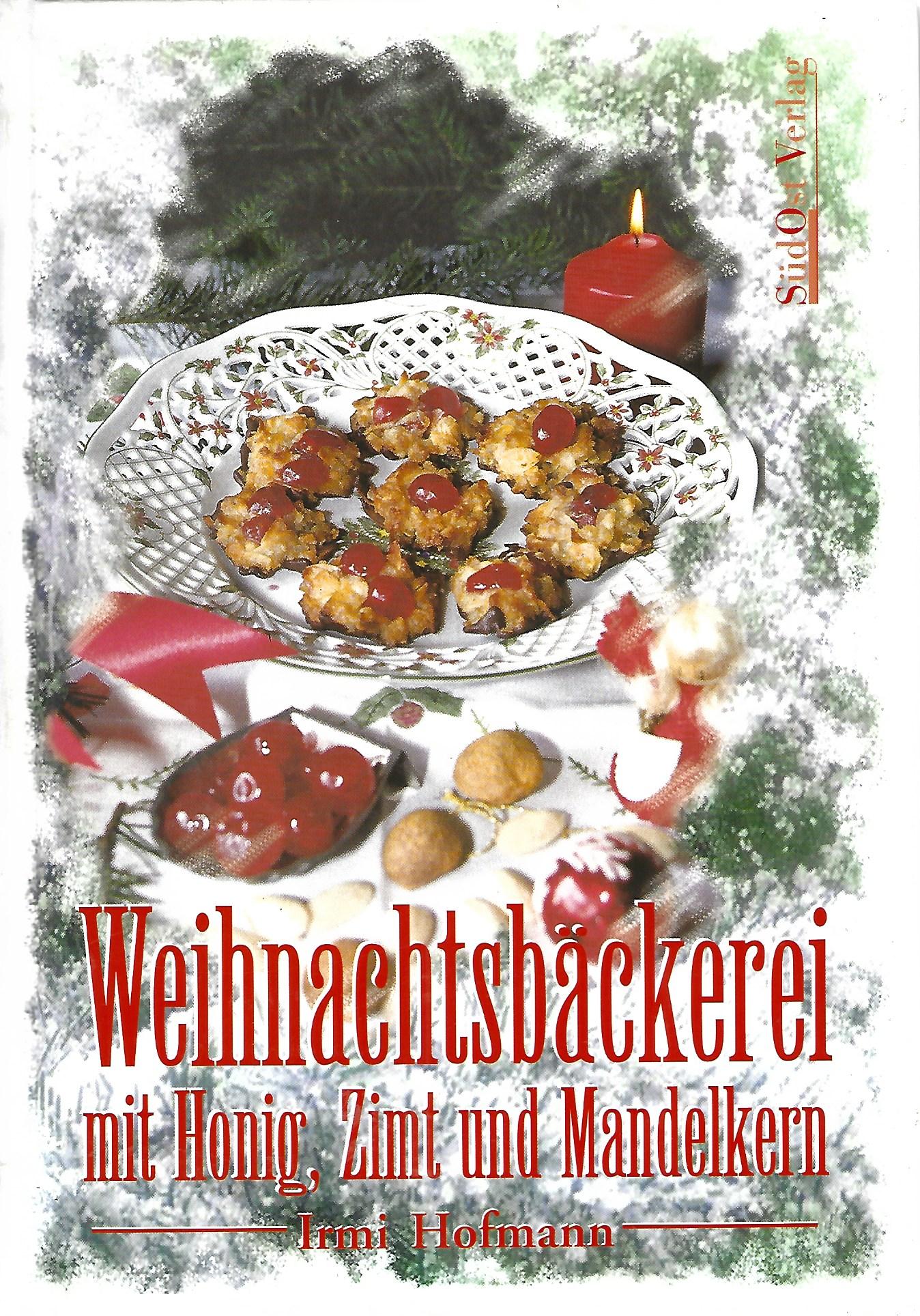 Weihnachtsbäckerei mit Honig, Zimt und Mandelkern. - Hofmann, Irmi