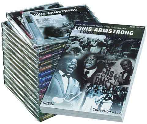 Louis Armstrong : His life, his music, his recordings. Complete Works From 1924-47. 30-CD-Box. Collection Jazz - Hübner, Abbi and Louis Armstrong