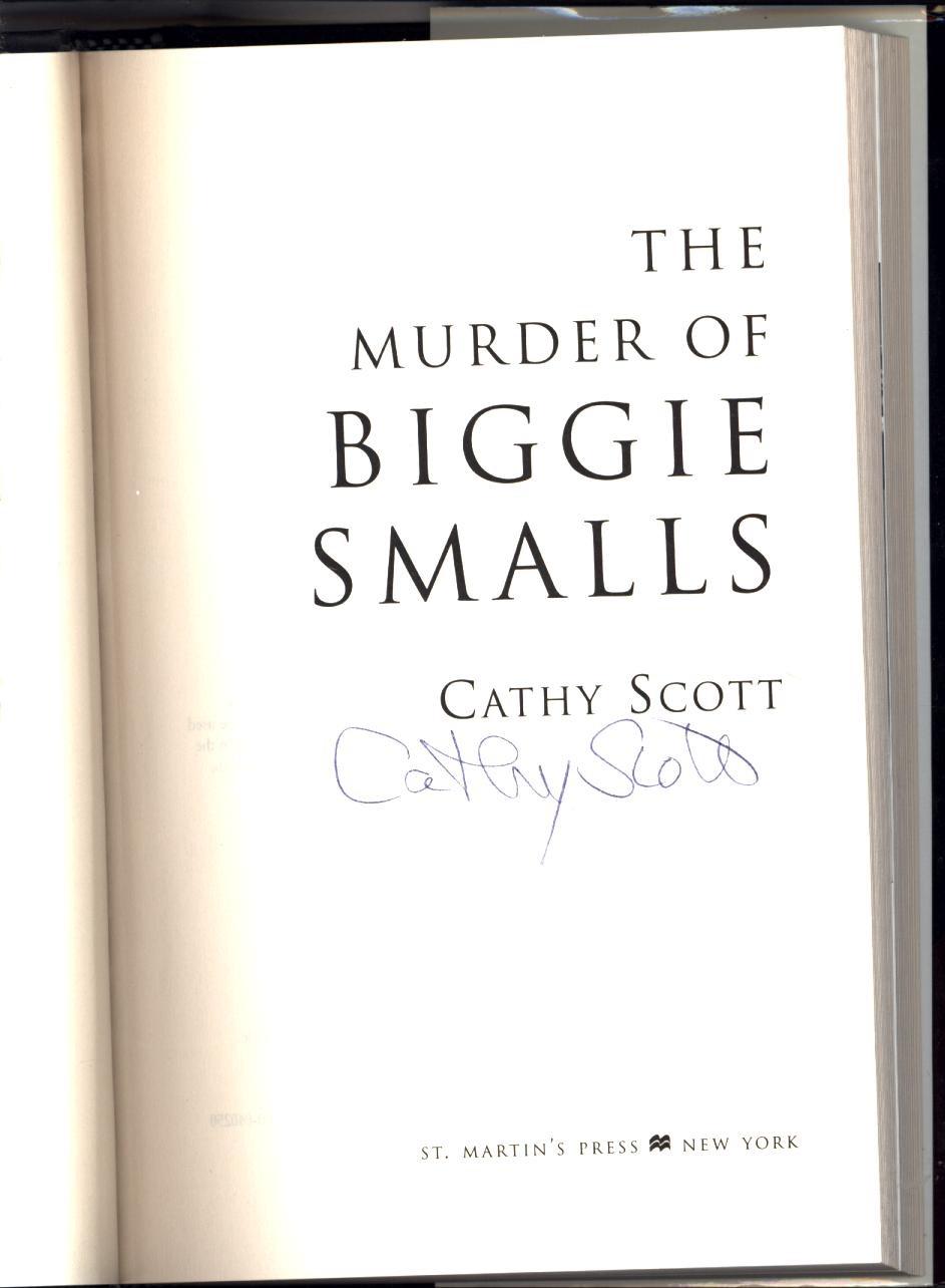  The Murder of Biggie Smalls: 9780578249414: Scott, Cathy: Books