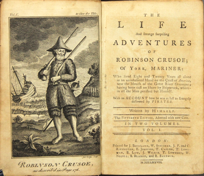 Image result for the life and surprising adventures of robinson crusoe