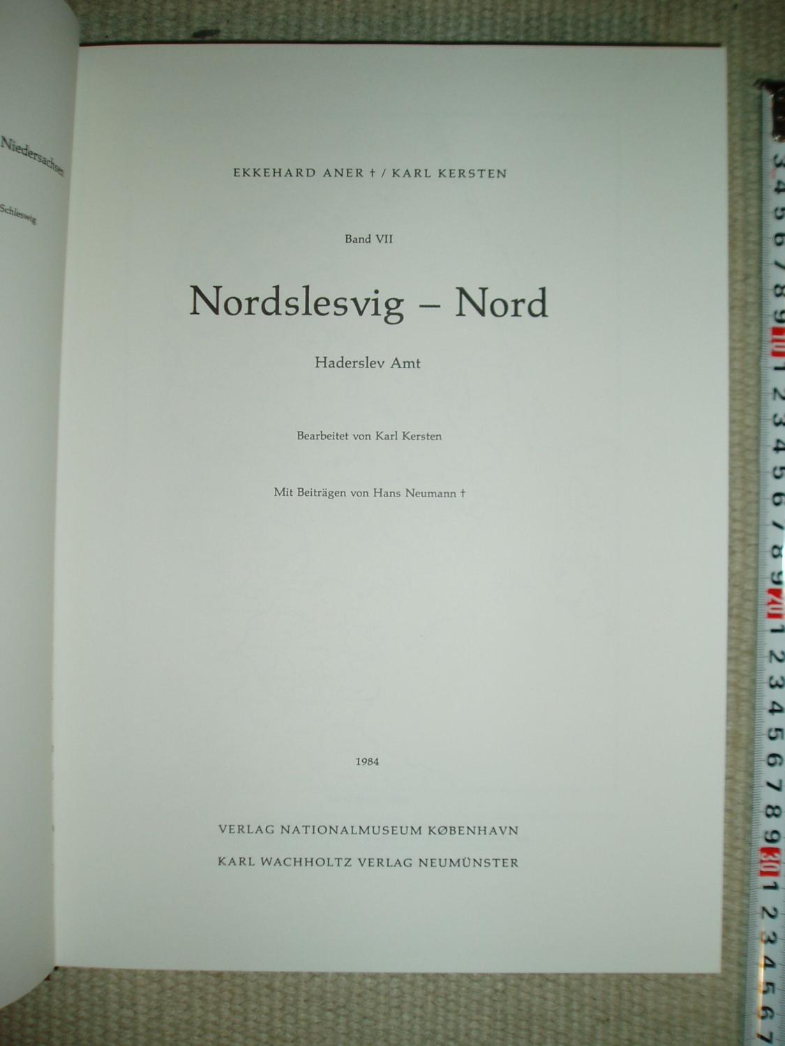 Die Funde der älteren Bronzezeit des nordischen Kreises in Dänemark, Schleswig-Holstein und Niedersachsen : Band VII .,.,. - Aner, Ekkehard ; & Kersten, Karl