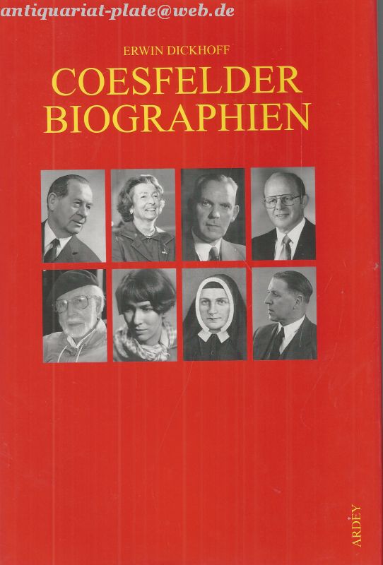 Coesfelder Biographien. - Dickhoff, Erwin