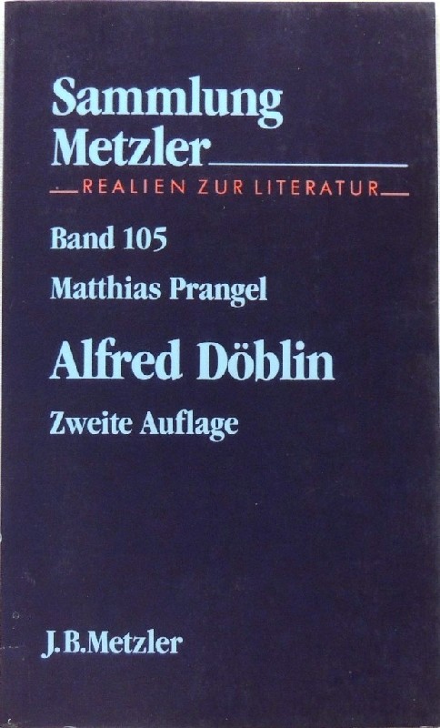 Alfred Döblin - Prangel, Matthias