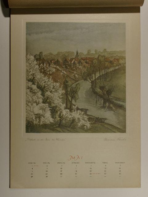 Kalender zur 200. Wiederkehr des Geburtstages Johann Wolfgang Goethe's (1949). Nach Original 