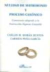 Nulidad de matrimonio y proceso canónico - Morán Bustos, Carlos Manuel;Peña García, Carmen