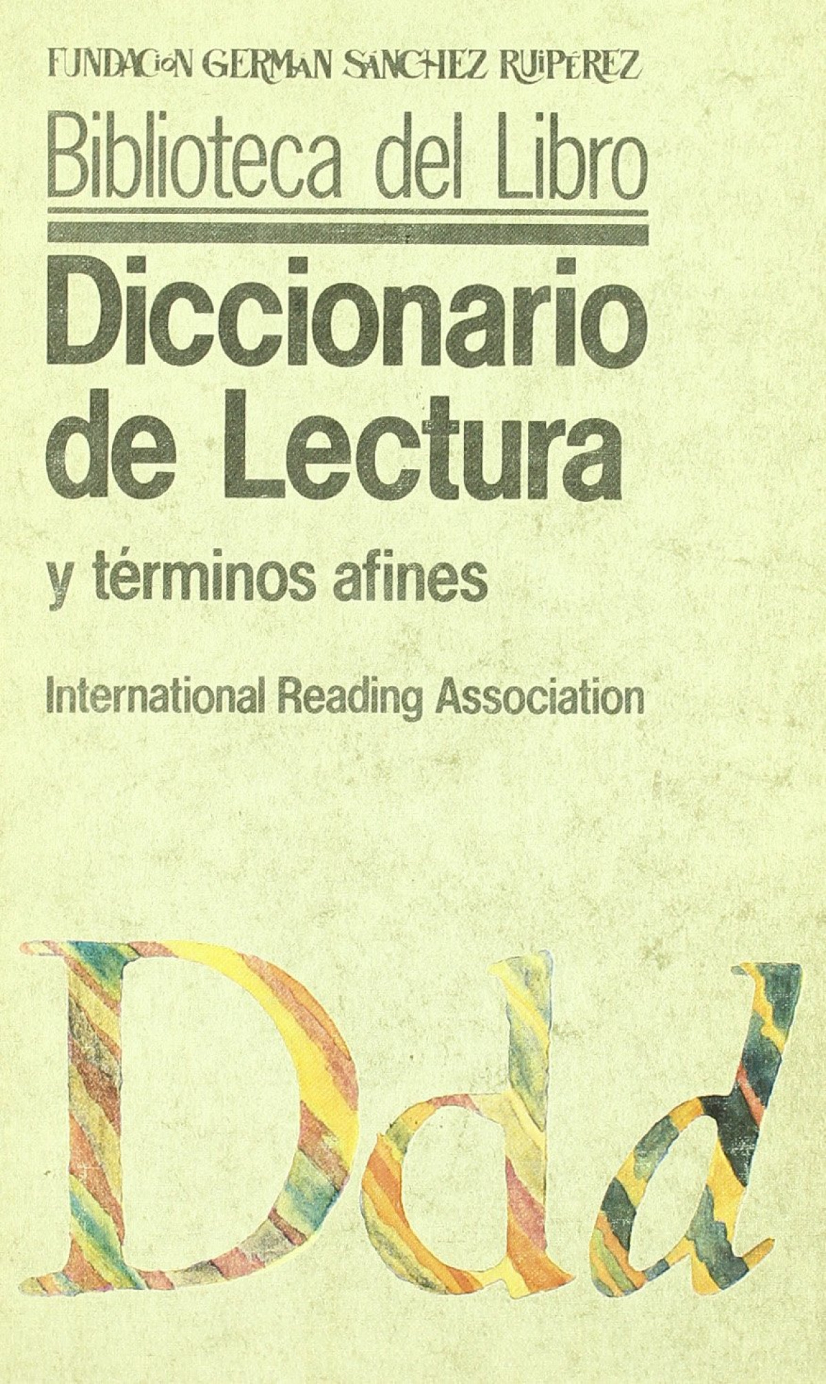 Diccionario de lectura - Sin Autor