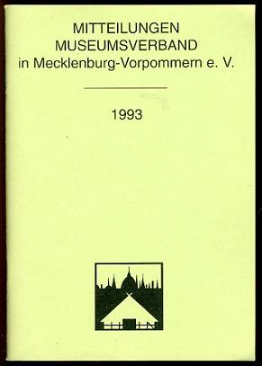 Mitteilungen Museumsverband in Mecklenburg-Vorpommern 2. 1993.