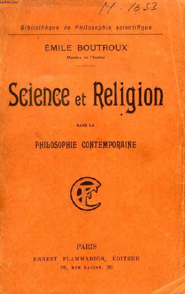 dissertation philosophie science et religion