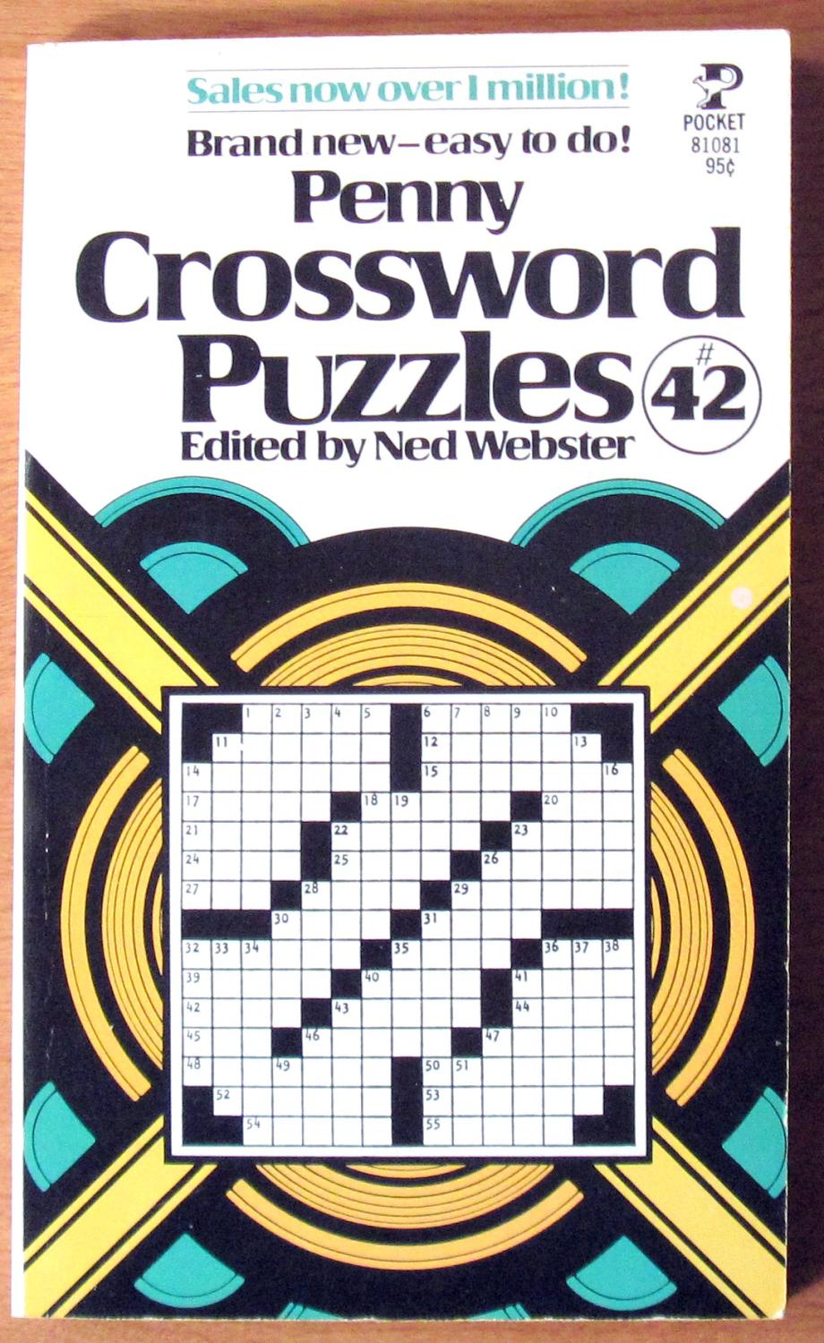 Penny Crossword Puzzles by Webster Ned Editor: Very Good Mass Market Penny Crossword Puzzles by Webster Ned Editor: Very Good Mass Market