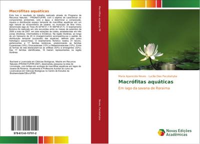 Macrófitas aquáticas : Em lago da savana de Roraima - Maria Aparecida Neves