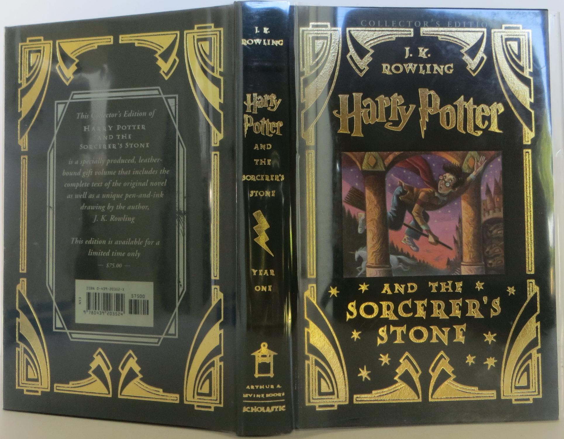 Harry Potter and the Sorcerer's Stone Hardcover Collector’s Edition  2000