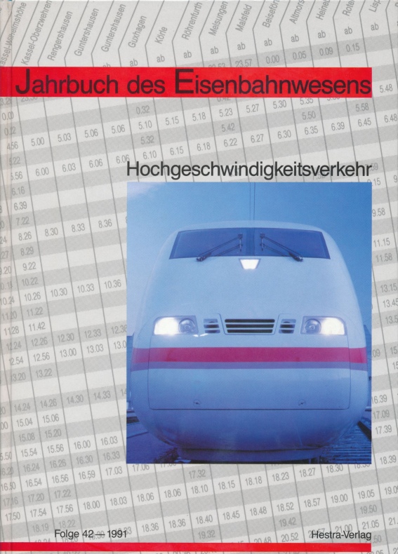 Jahrbuch des Bahnwesens - Nah- und Fernverkehr: Hochgeschwindigkeitsverkehr auf der Schiene