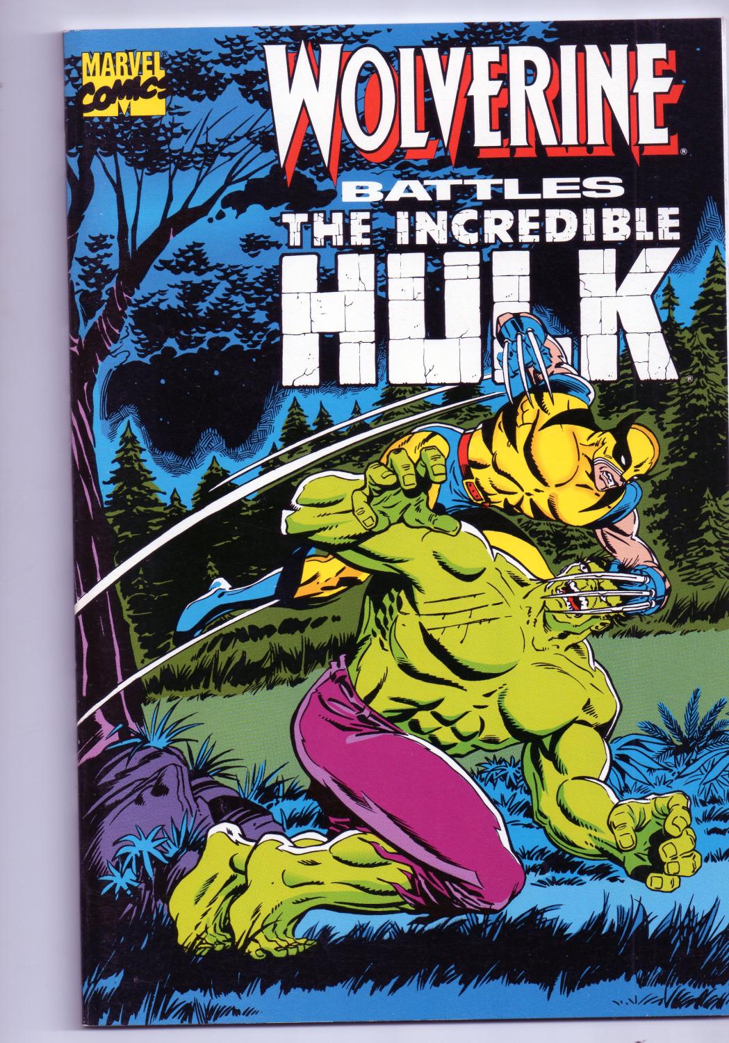 Stan Lee Presents Wolverine Battles the Incredible Hulk (Comic Book) by  Wein, Len: As New Pictorial Laminated Card (1989) 1st Edition | Brian  Corrigan