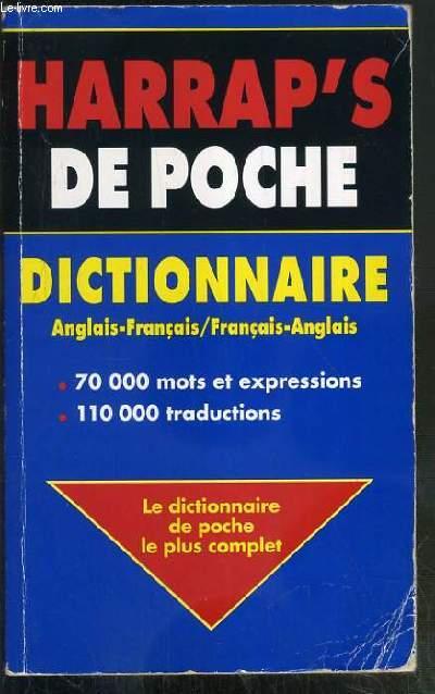 HARRAP'S DE POCHE - ENGLISH-FRENCH DICTIONARY - DICTIONNAIRE FRANCAIS-ANGLAIS - JANES MICHAEL / COLLECTIF